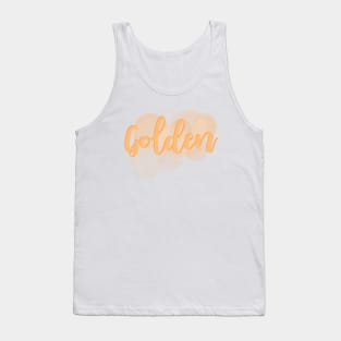 Golden Cover Art Tank Top